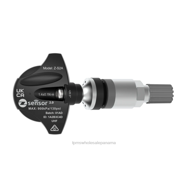 Sensor tpms de repuesto inteligente oe-oe p/n a0009054100 frecuencia 433mhz sensor TPMS - 46NT624 vástago de válvula de metal - plateado