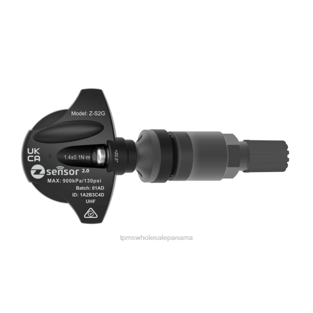 Sensor tpms de repuesto kia oe - oe p/n 529332j100 frecuencia 433mhz TPMS sensor Panama - 46NT821 vástago de válvula de metal - gris oscuro